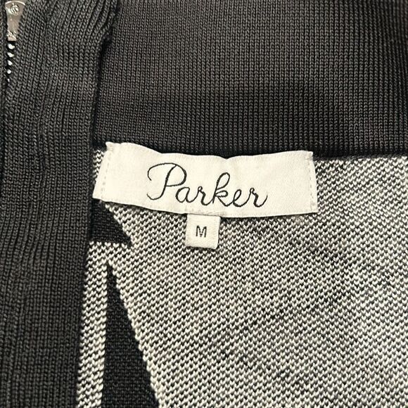 Parker Black & White Skirt, Size Medium - Picture 10 of 11